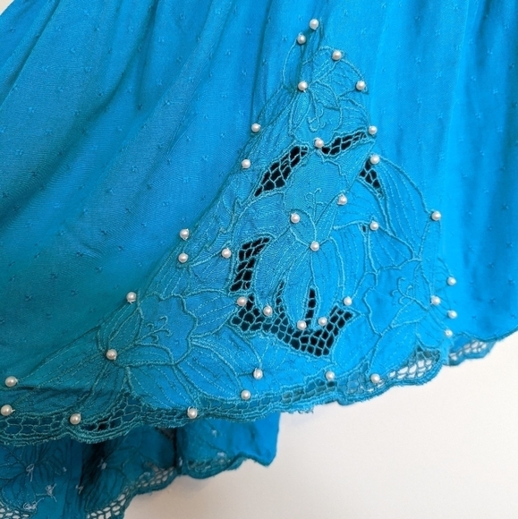 VINTAGE remade asymmetric skirt women's xs - Picture 5 of 16